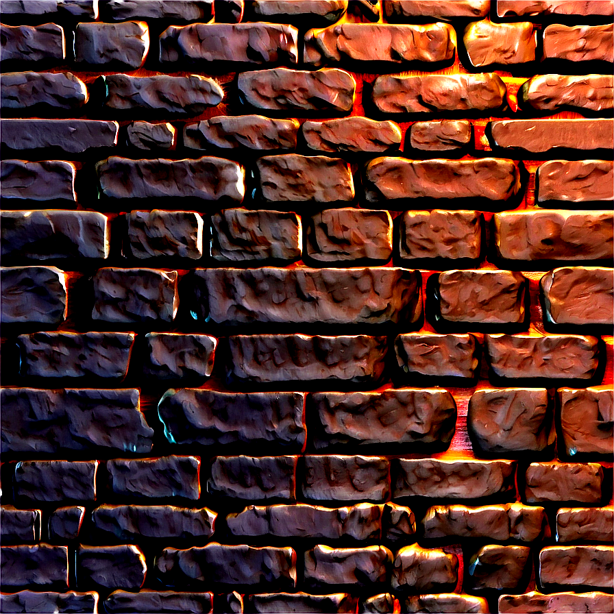 3d Brick Effect Png Pbq PNG Image