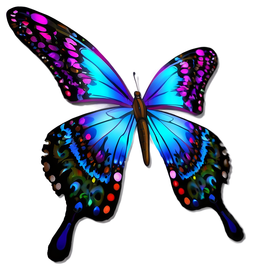 3d Butterfly Png Kpo35 PNG Image