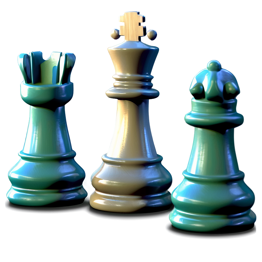 3d Chess Pieces Model Png 26 PNG Image