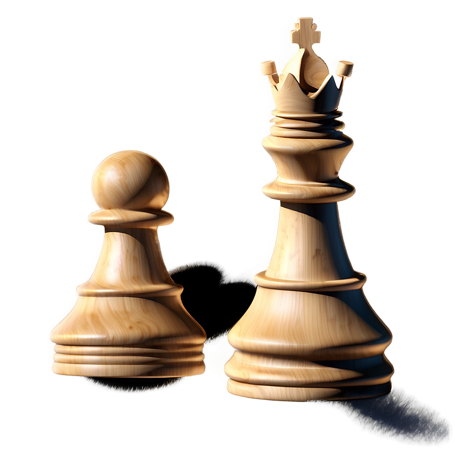 3d Chess Pieces Model Png Jhp64 PNG Image