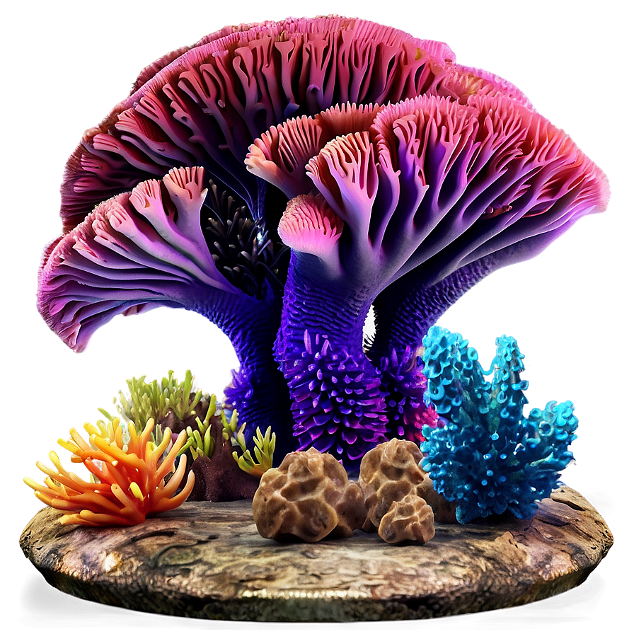 3d Coral Reef Ecosystem Png 05212024 PNG Image