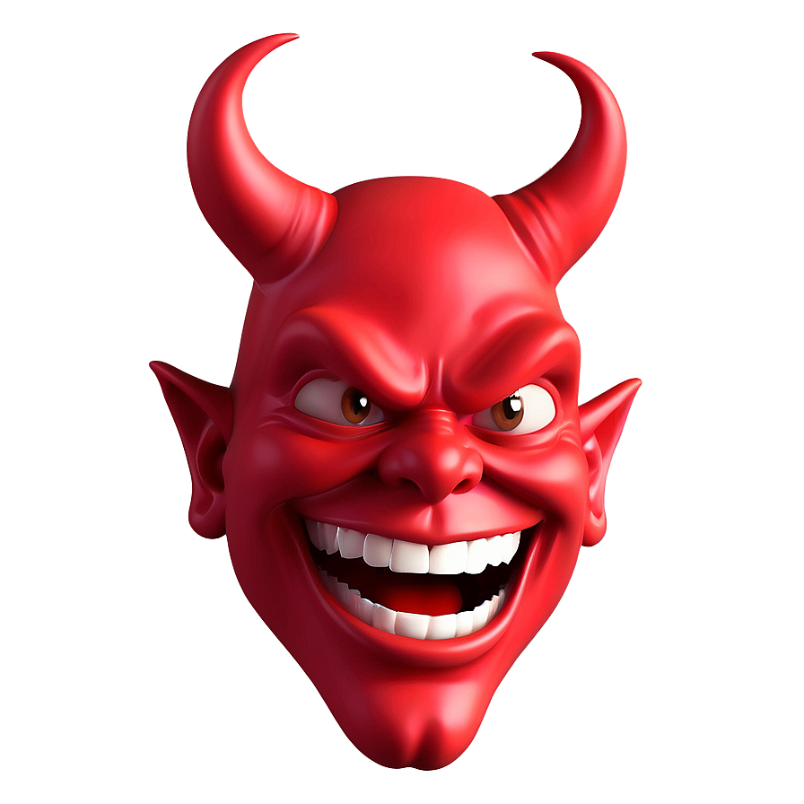 3d Devil Emoji Png Xpo90 PNG Image