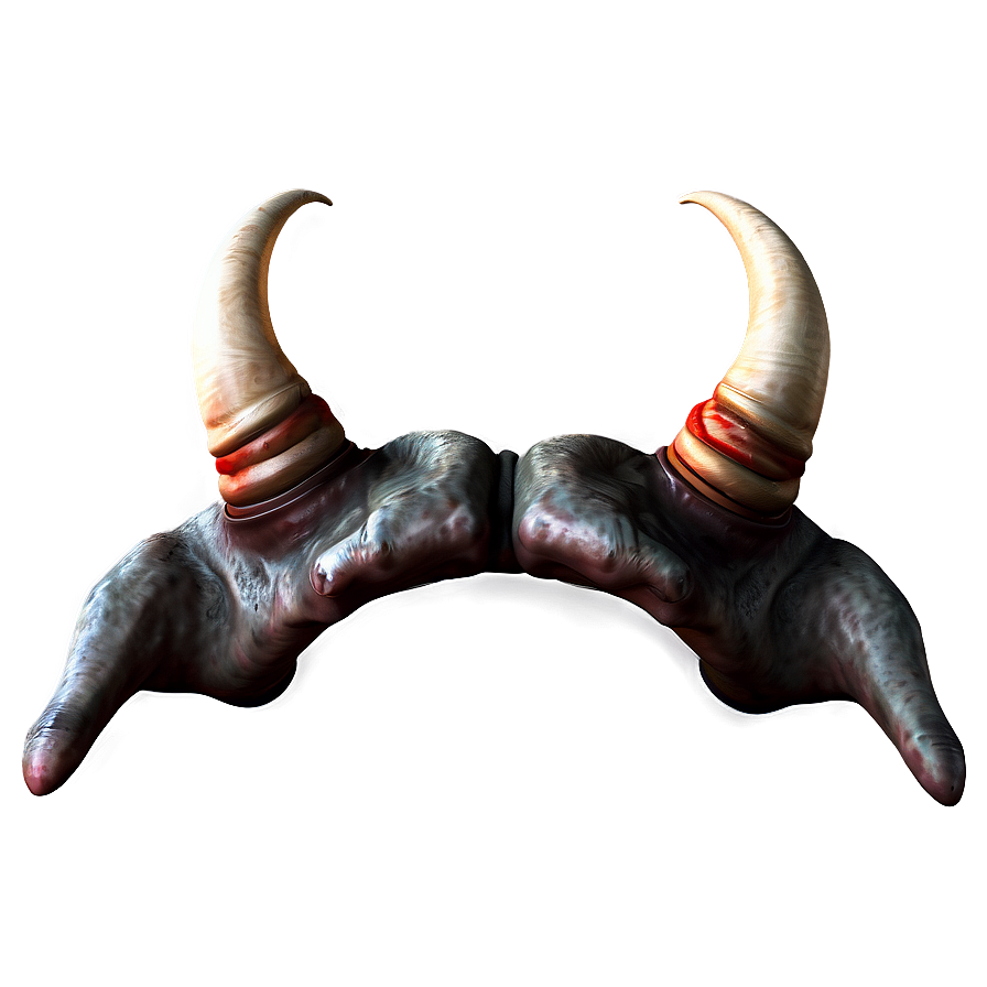 3d Devil Horns Png 05042024 PNG Image