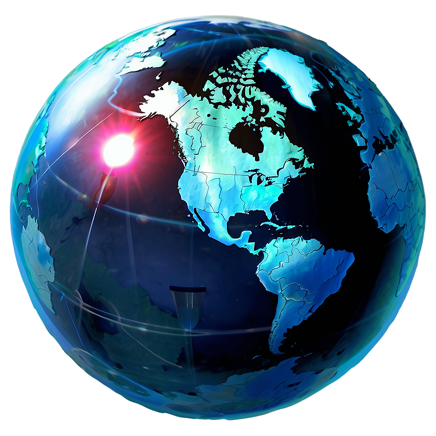 3d Earth For Digital Content Png Lnx PNG Image