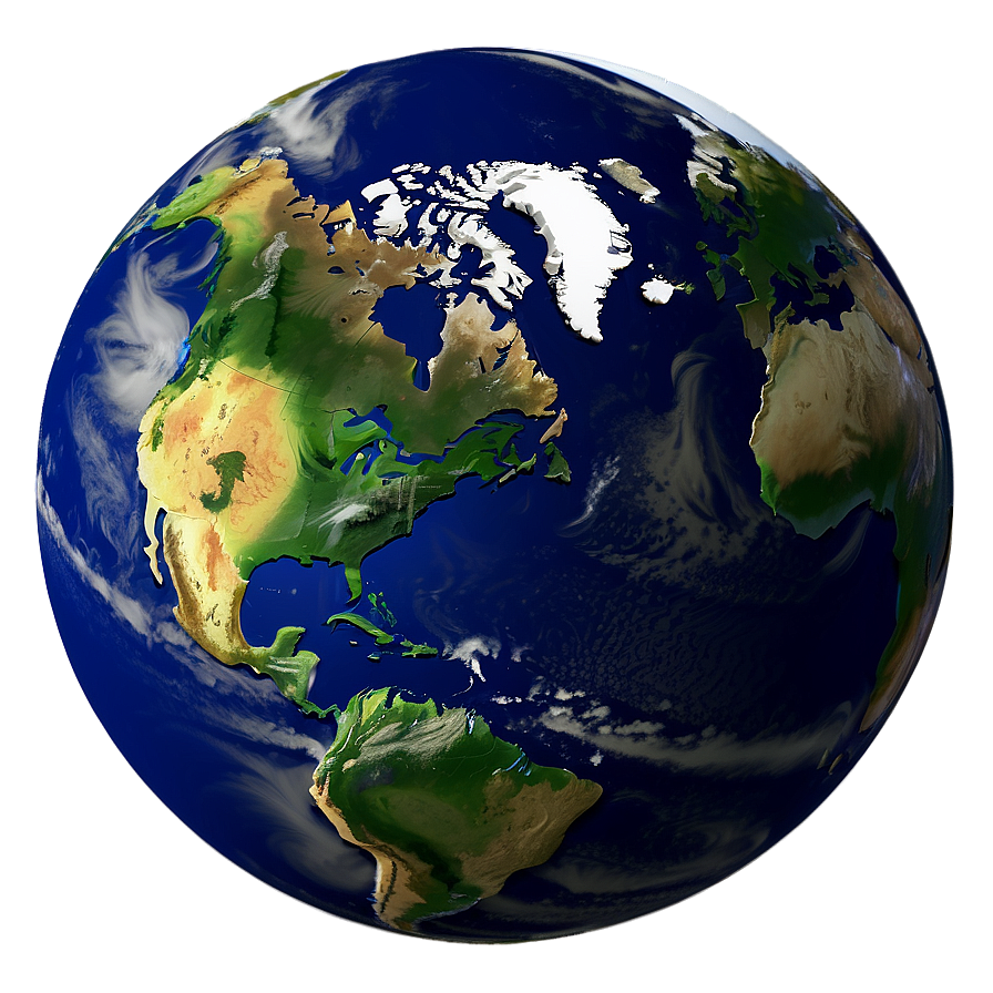 3d Earth Rotating Animation Png 06292024 PNG Image