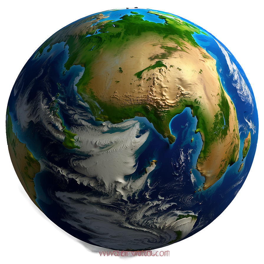 3d Earth Showing Ecosystems Png Eer16 PNG Image