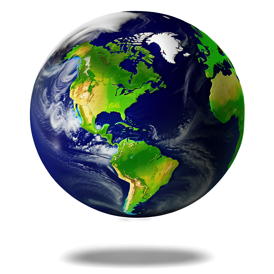 3d Earth Showing Ecosystems Png Jyh80 PNG Image