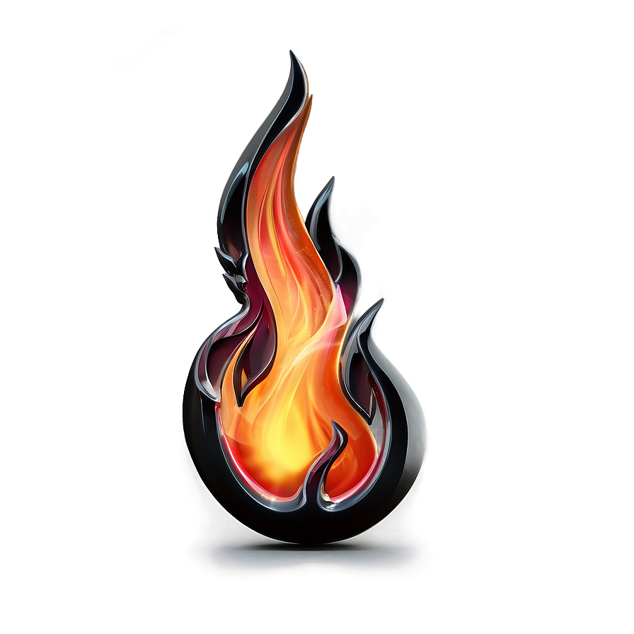 3d Flame Png Dmu PNG Image