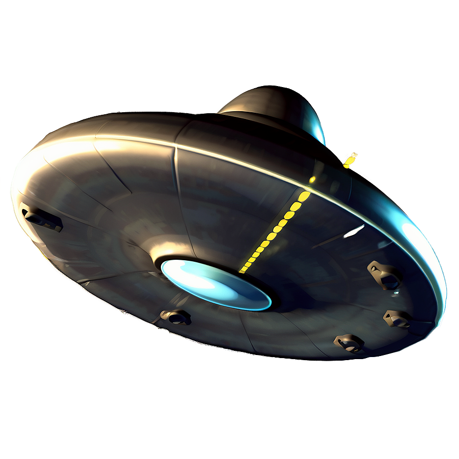 3d Flying Saucer Animation Png Egl PNG Image