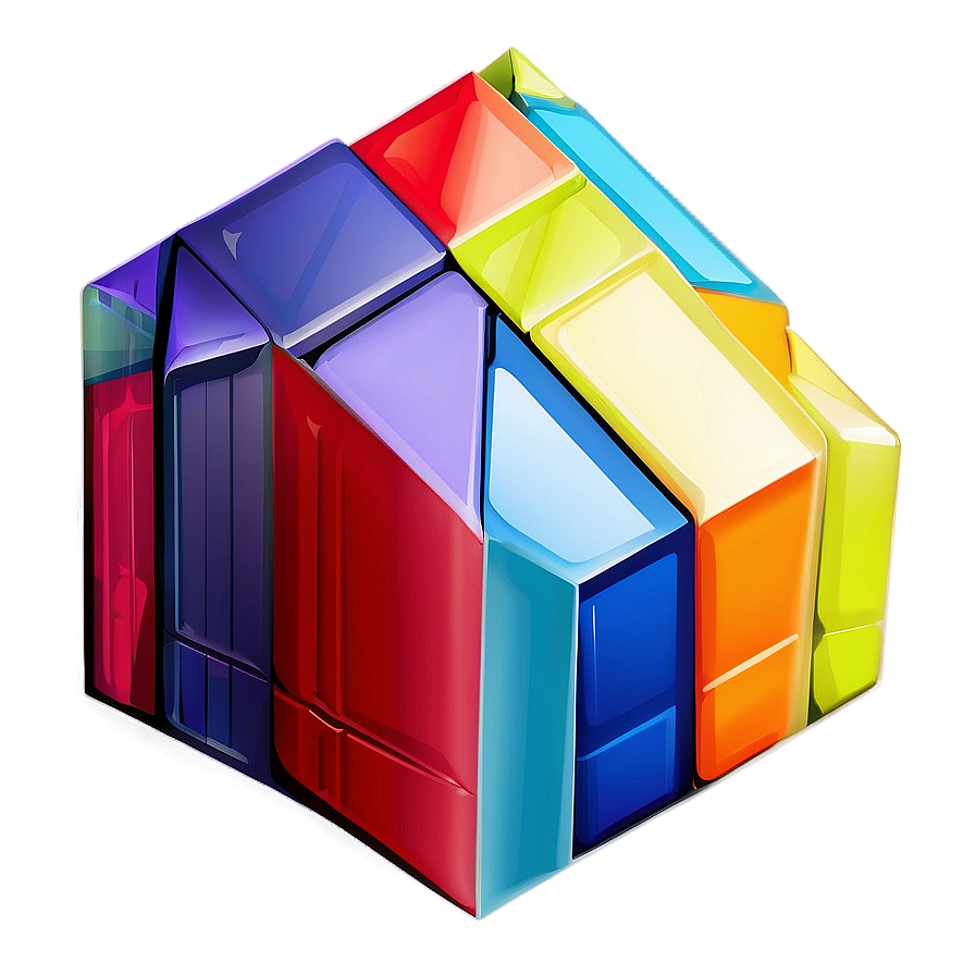 3d Geometric Shapes Png Tty PNG Image