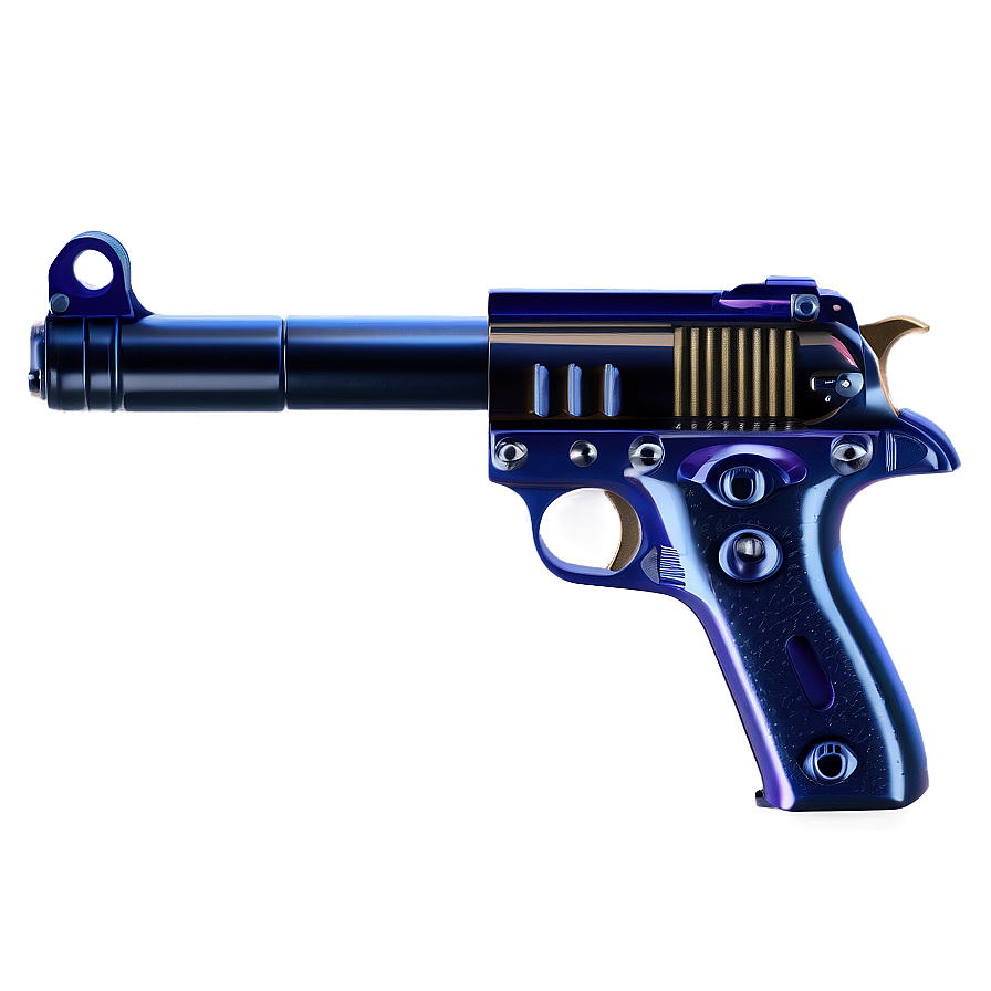 3d Gun Transparent Png Mae40 PNG Image