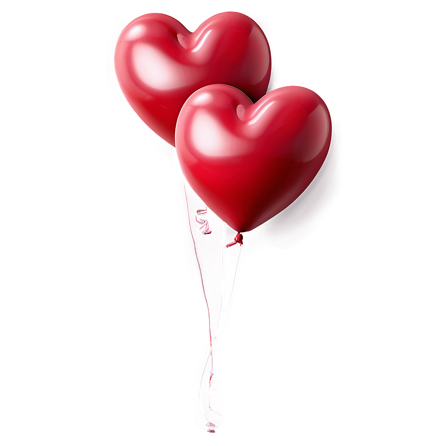 3d Heart Balloon Png 05252024 PNG Image