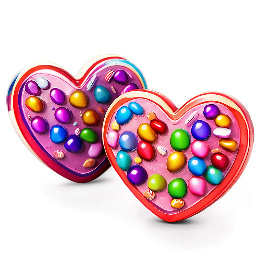 3d Heart Candy Png 53 PNG Image