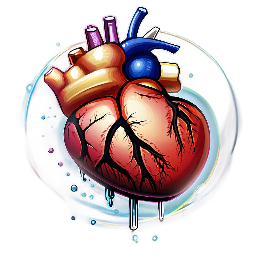 3d Heart Drawing Png Tss PNG Image