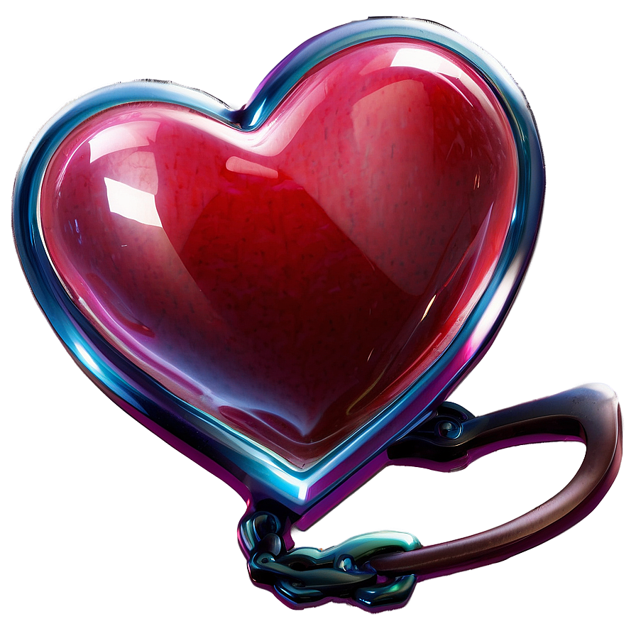 3d Heart Icon Png Vtg PNG Image