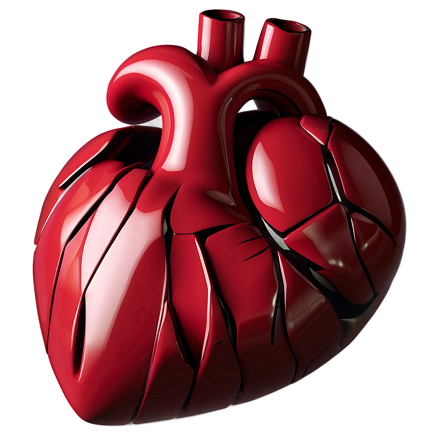 3d Heart Illustration Png Vwj78 PNG Image