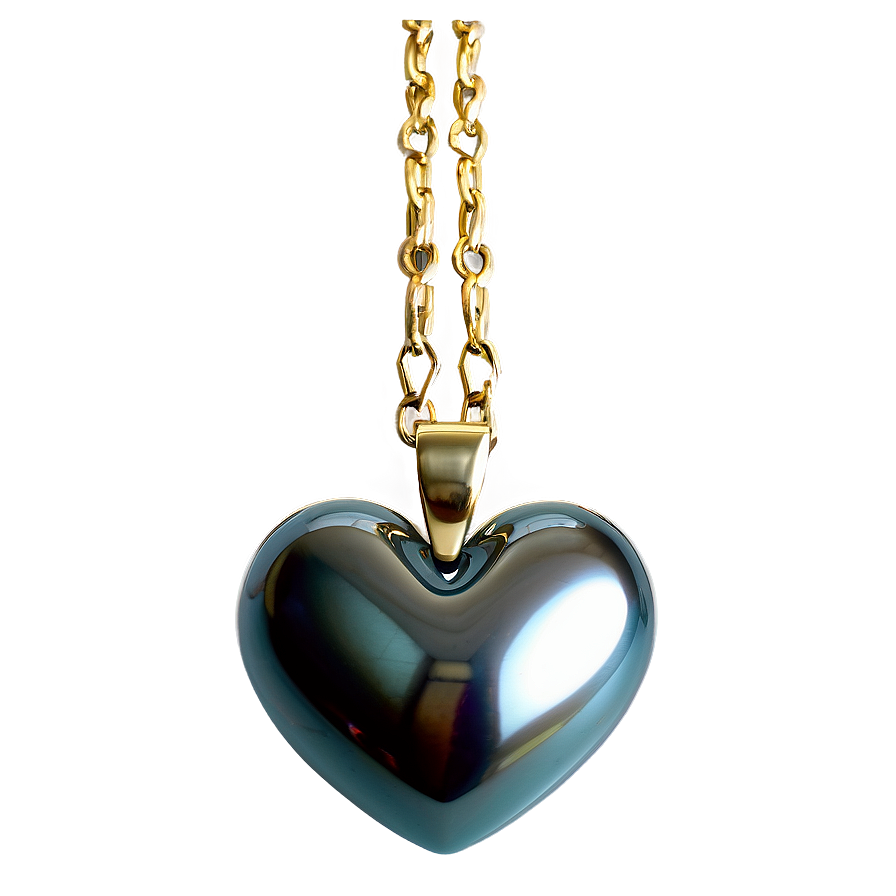 3d Heart Pendant Png 05252024 PNG Image