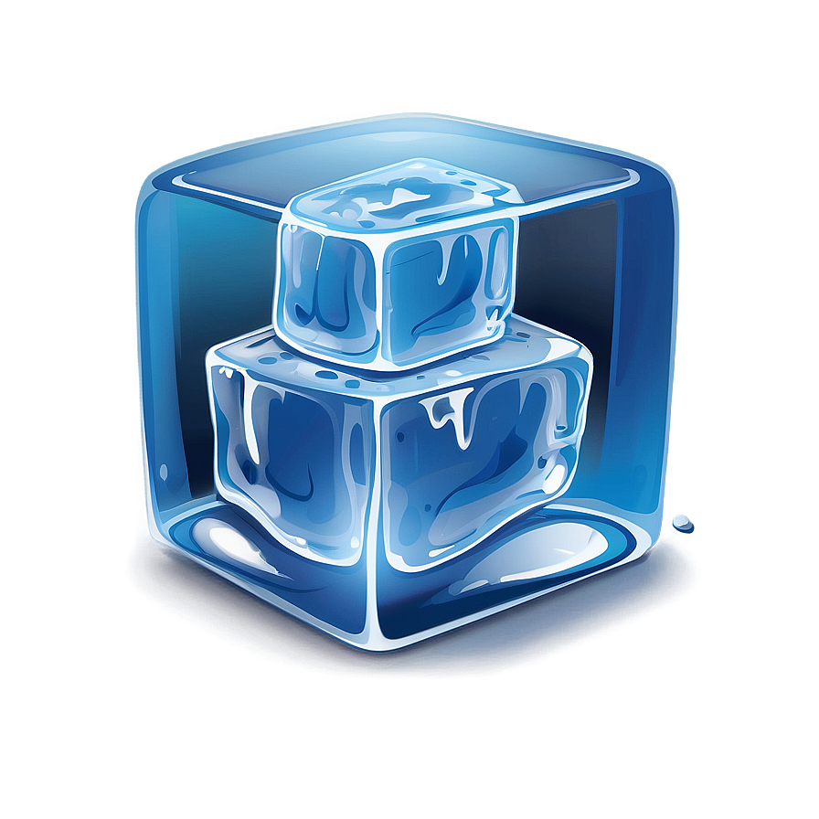 3d Ice Cube Clipart Png 40 PNG Image