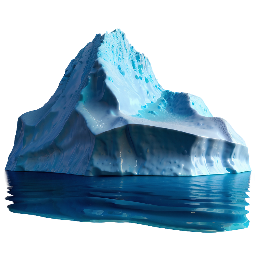 3d Iceberg Illustration Png 36 PNG Image