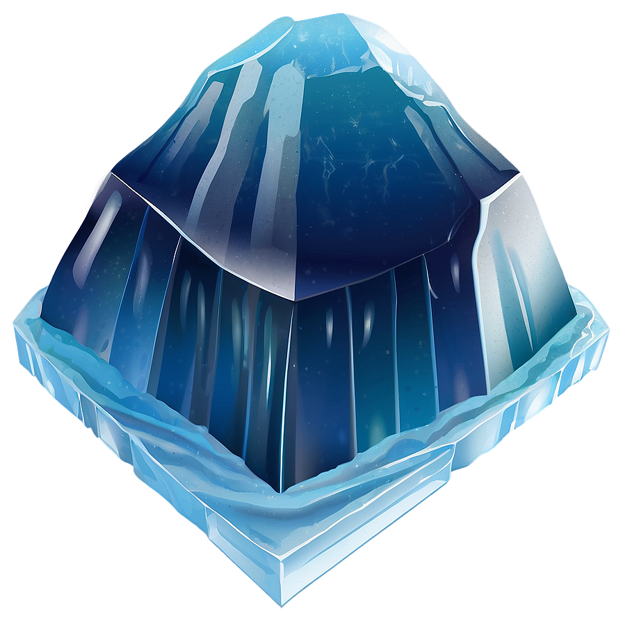 3d Iceberg Illustration Png 97 PNG Image