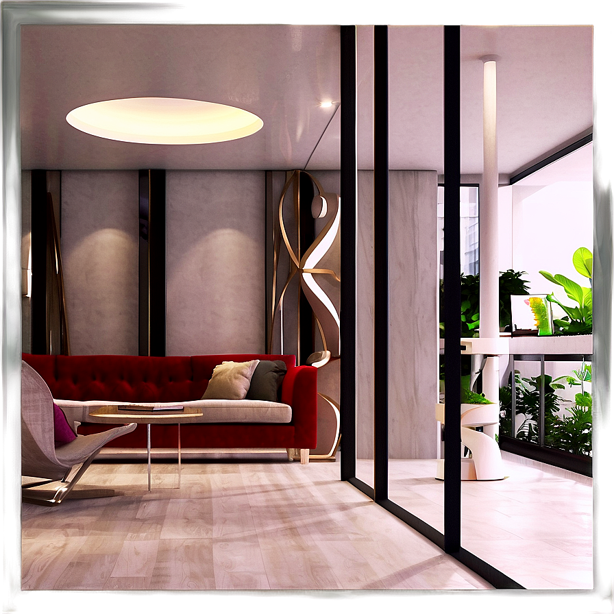 3d Interior Room Design Png 2 PNG Image