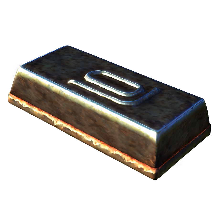 3d Iron Ingot Model Png Asb PNG Image