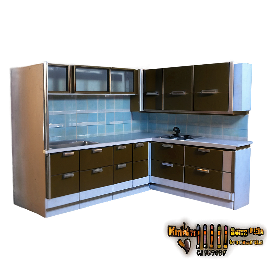 3d Kitchen Model Png 32 PNG Image