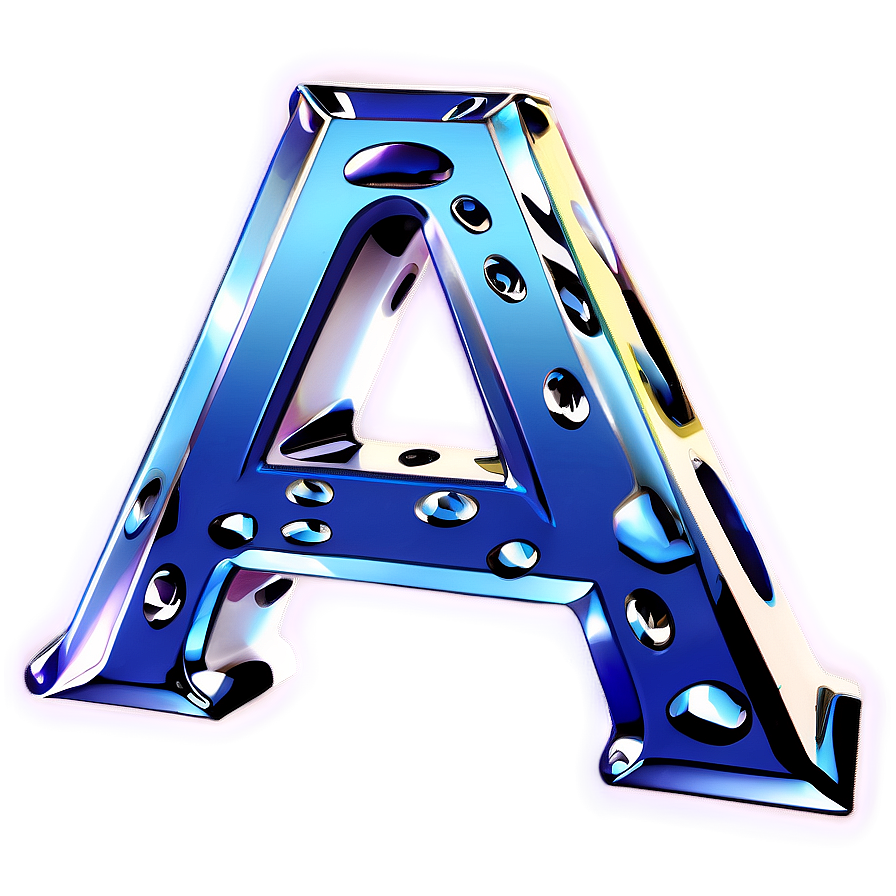 3d Letter A Graphic Png 45 PNG Image