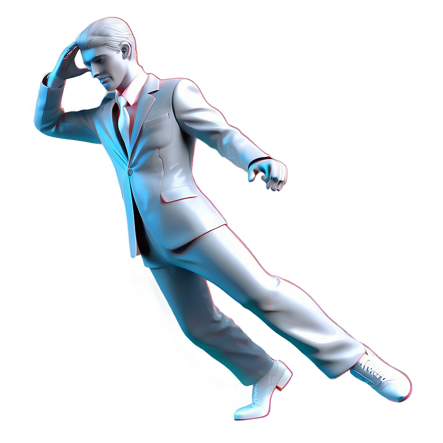 3d Man Dancing Png Pxb PNG Image