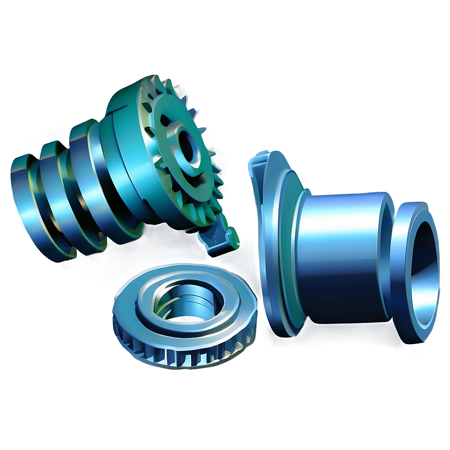 3d Mechanical Parts Png Vdj PNG Image