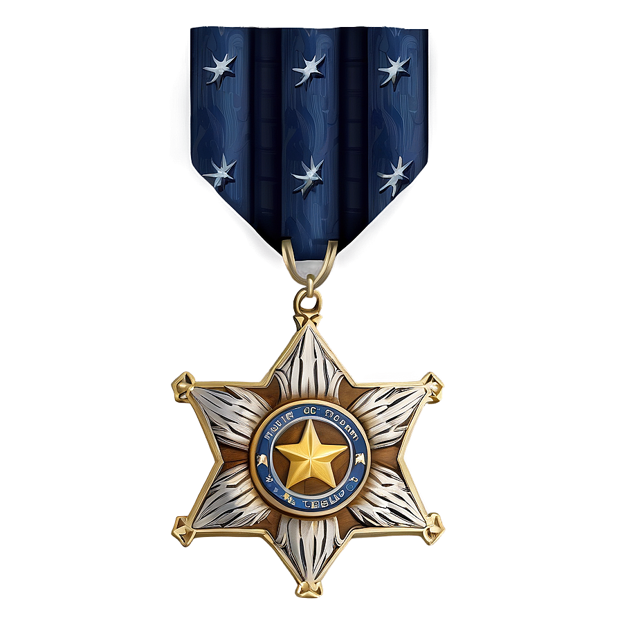 3d Medal Of Honor Png Uar8 PNG Image