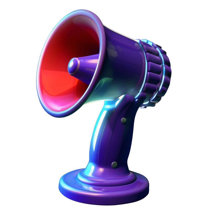 3d Megaphone Png Gjt72 PNG Image