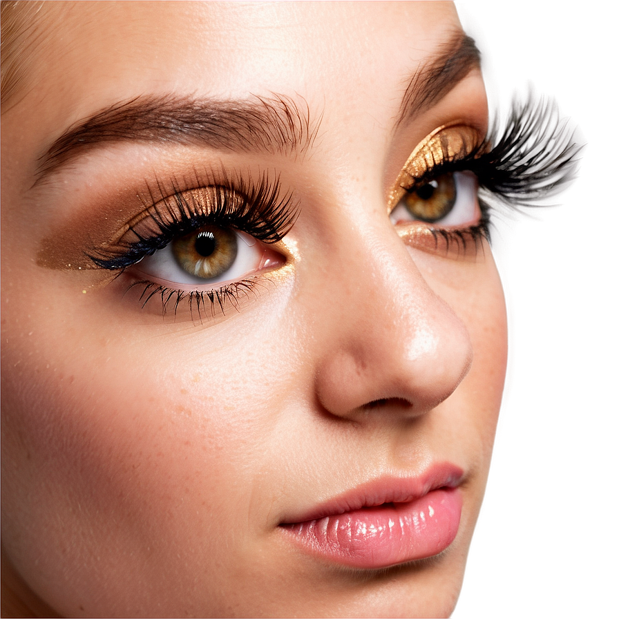 3d Mink Fake Eyelashes Png Lea65 PNG Image