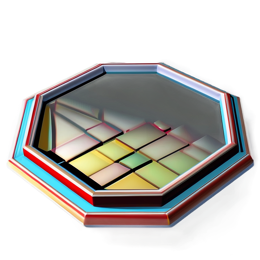 3d Octagon Graphic Png 21 PNG Image