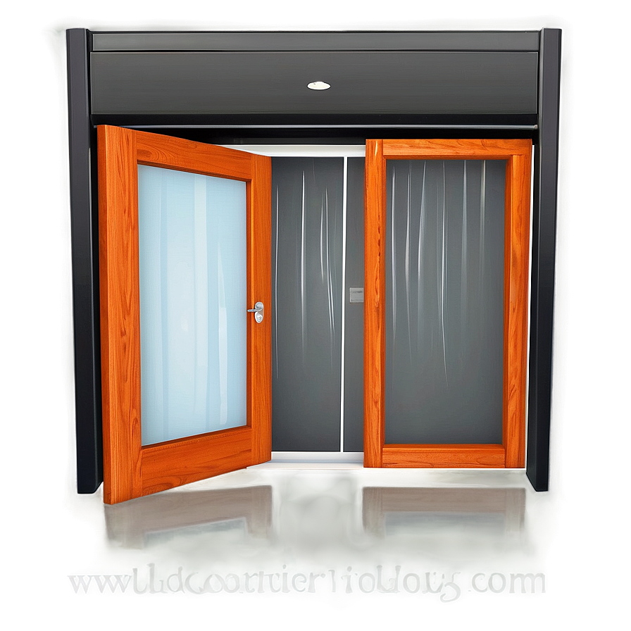 3d Open Door Graphic Png Wua PNG Image