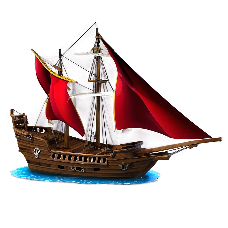 3d Pirate Ship Png 43 PNG Image