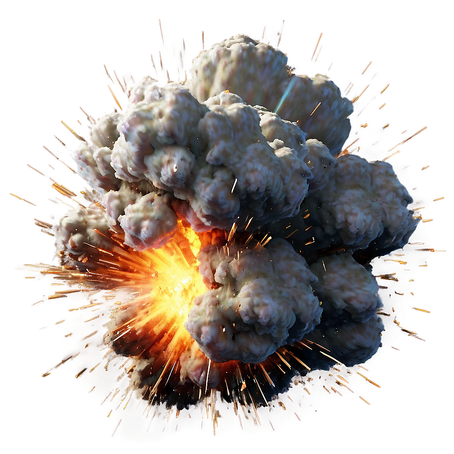 3d Rendered Explosion Effect Png 39 PNG Image