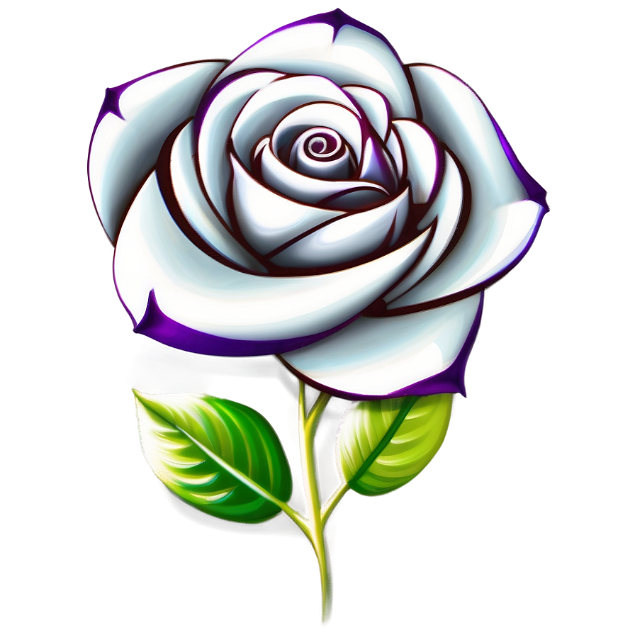 3d Rose Tattoo Picture Png Wwd PNG Image