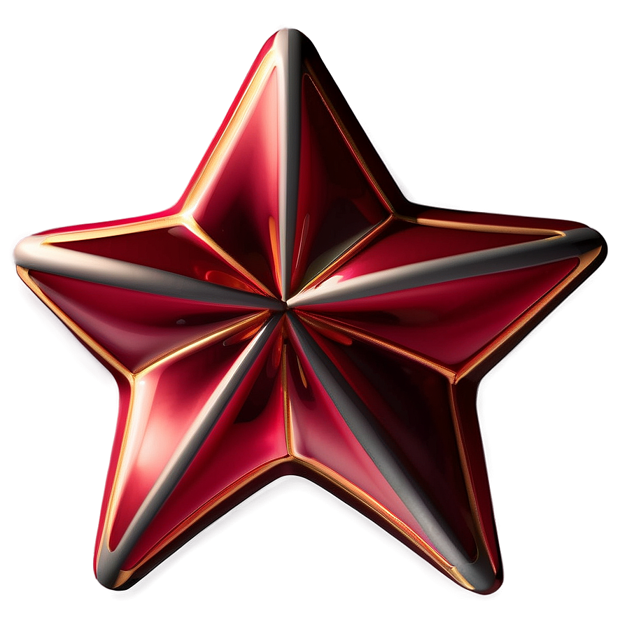 3d Star Transparent Png 87 PNG Image