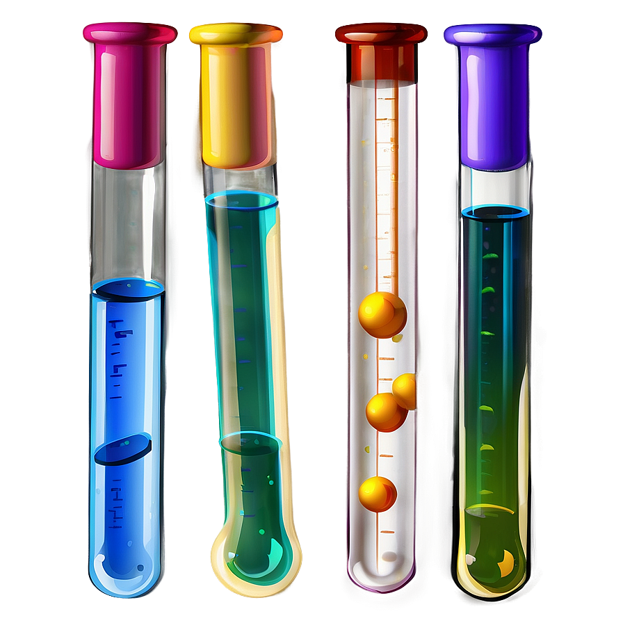 3d Test Tubes Png Per59 PNG Image