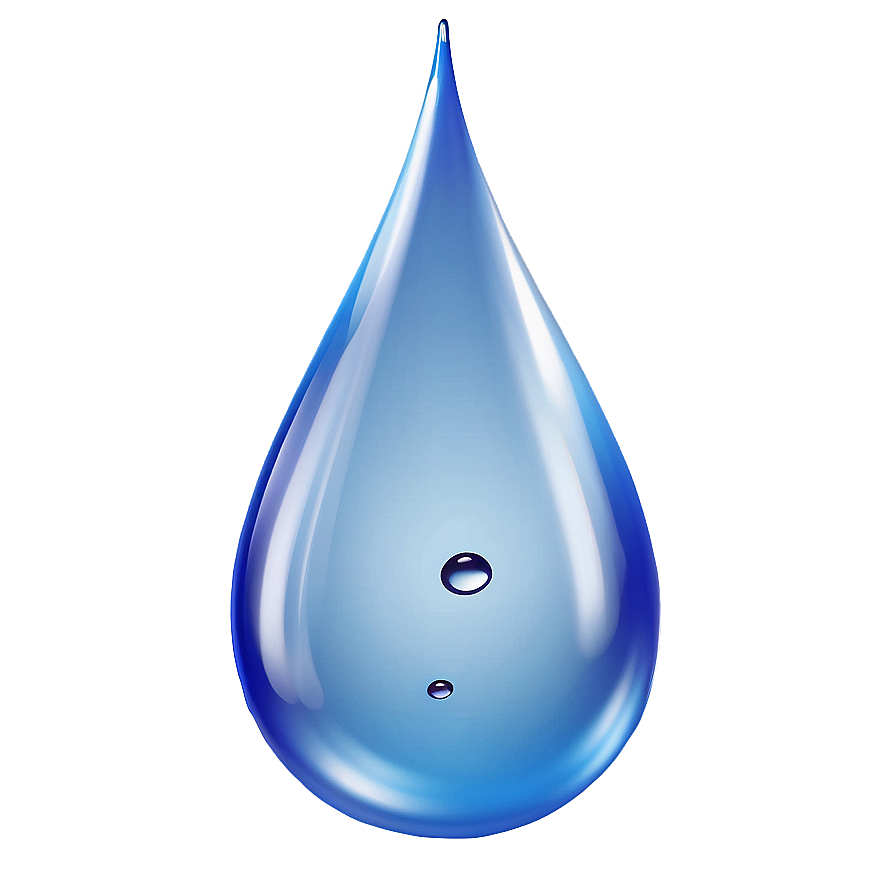 3d Water Drop Realistic Png 05242024 PNG Image