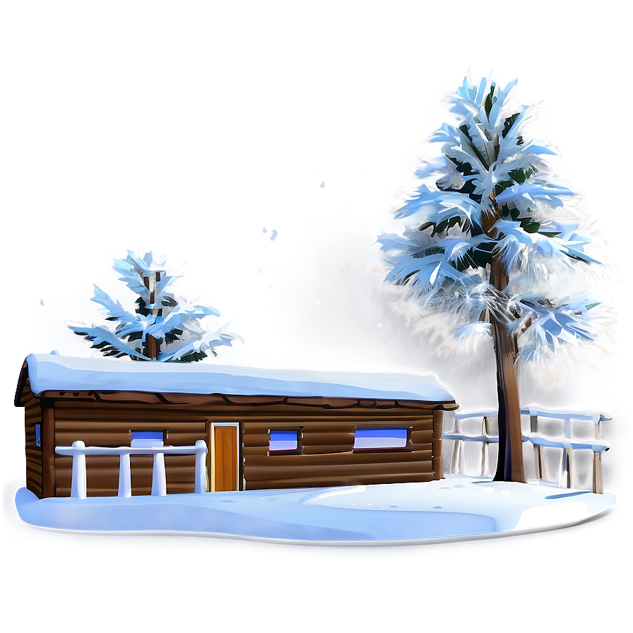 3d Winter Landscape Png 05212024 PNG Image