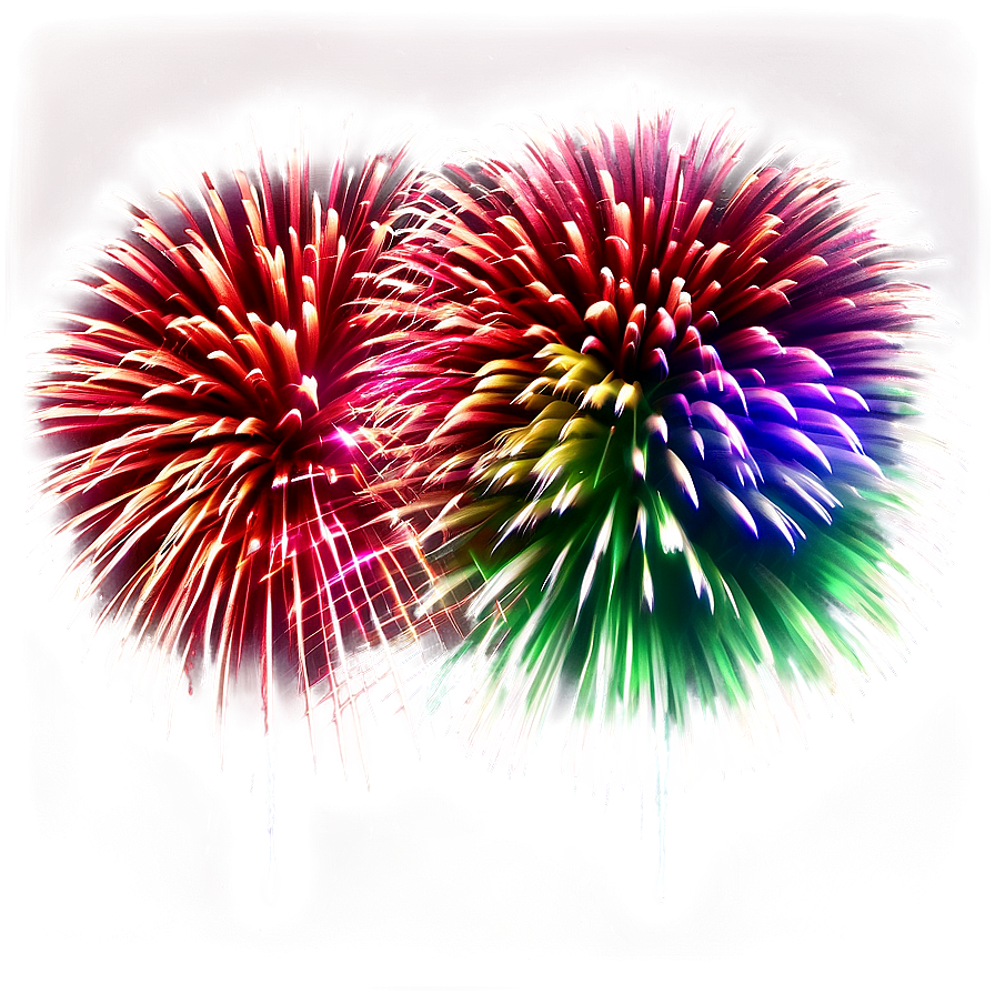 4th Of July Firework Show Png Dsj PNG Image