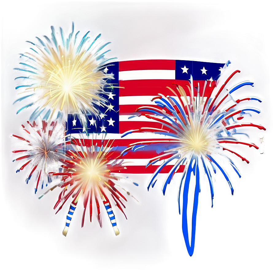 4th Of July Firework Show Png Yld PNG Image