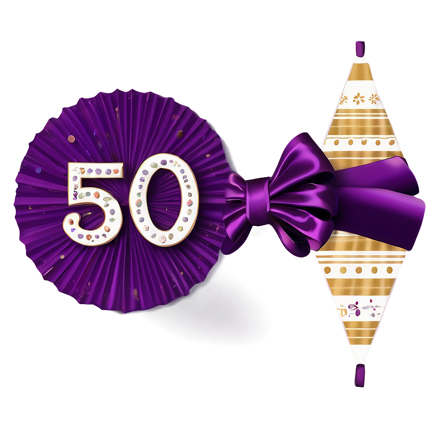 50th Birthday Splendid Soiree Png 61 PNG Image