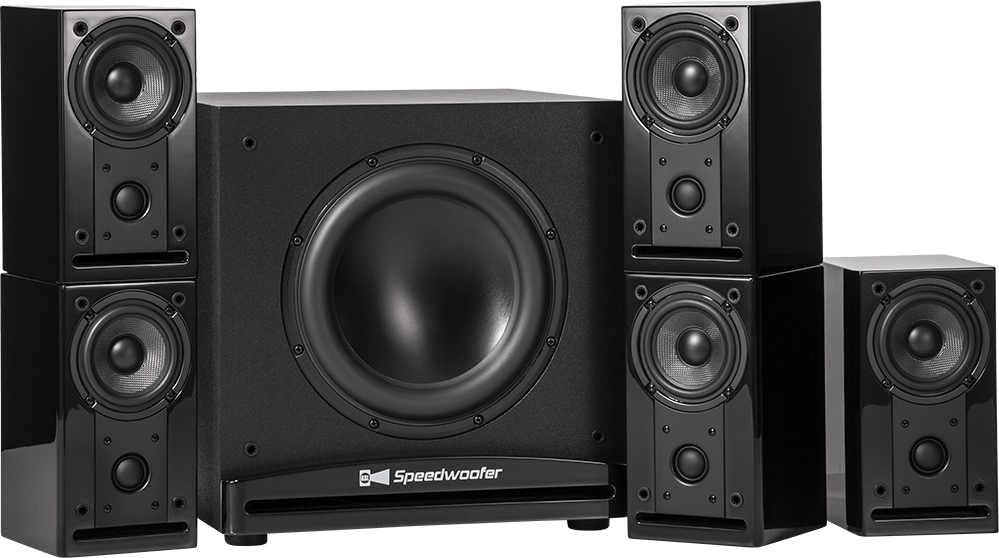 51 Home Theater Speaker System PNG Image