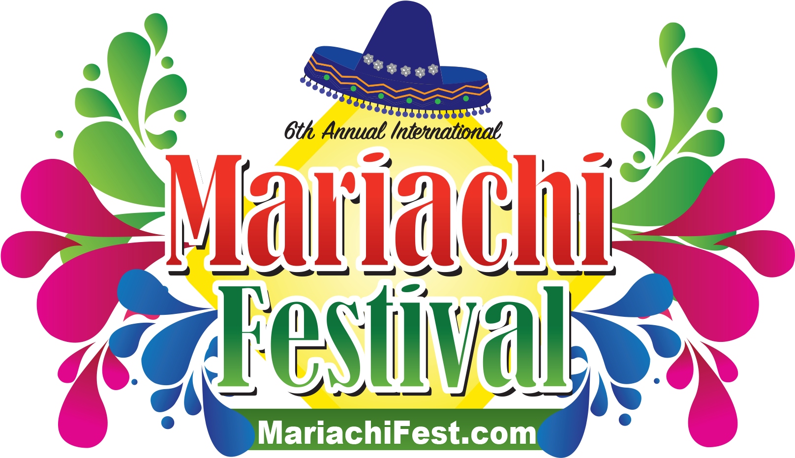 6th Annual Mariachi Festival Poster PNG Image