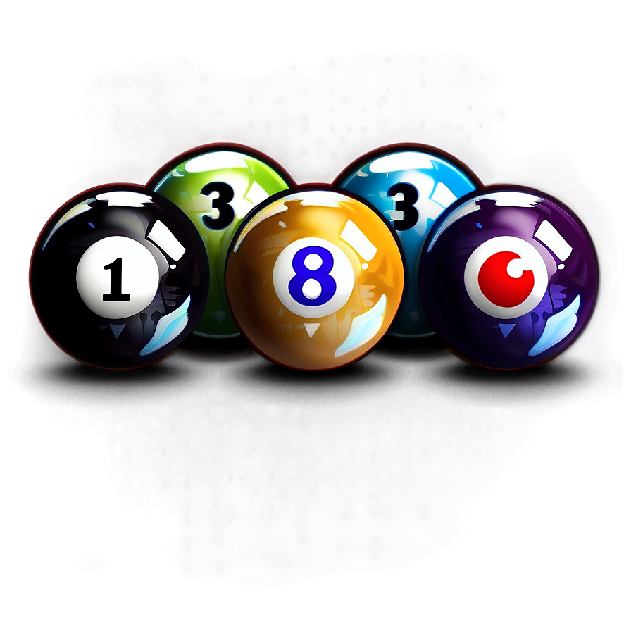 8 Ball Tournament Emblem Png 47 PNG Image