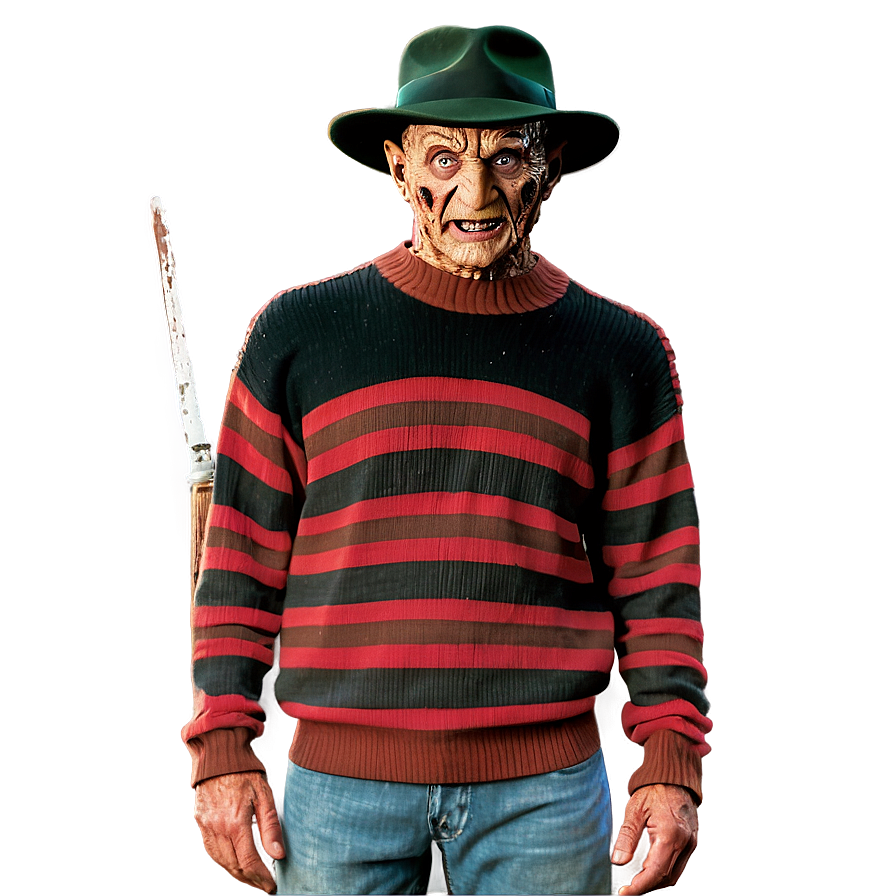 80's Freddy Krueger Png Sgm PNG Image