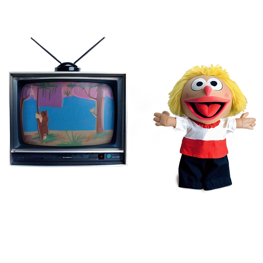 80s Tv Puppet Shows Png Vdx PNG Image